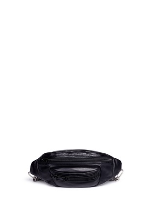 Main View - Click To Enlarge - ALEXANDER WANG - Convertible leather bum bag