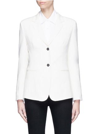 Main View - Click To Enlarge - BYT - Cutout back blazer