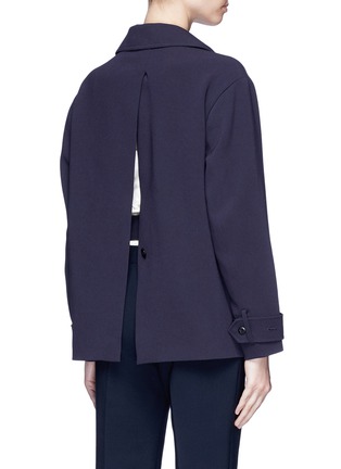 Back View - Click To Enlarge - BYT - Deep vent suiting coat