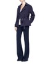 Figure View - Click To Enlarge - BYT - Deep vent suiting coat