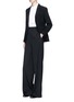 Figure View - Click To Enlarge - BYT - Cutout back blazer