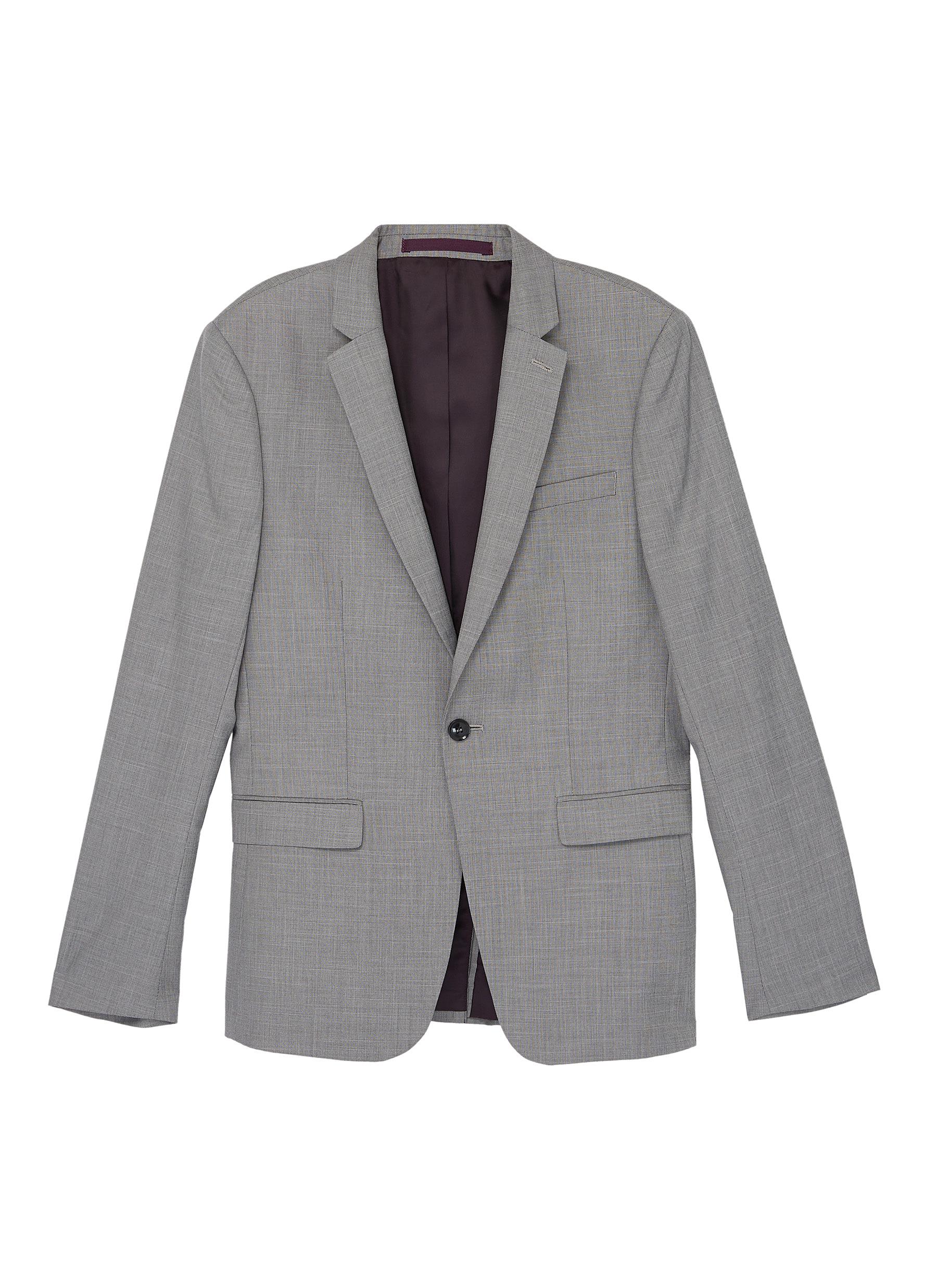 topman grey blazer