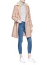 Figure View - Click To Enlarge - TOPSHOP - 'Jamie' cropped skinny jeans