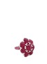 Main View - Click To Enlarge - LC COLLECTION JEWELLERY - Diamond ruby 18k white gold floral ring