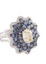 Detail View - Click To Enlarge - LC COLLECTION JEWELLERY - Diamond alexandrite floral ring