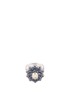 Main View - Click To Enlarge - LC COLLECTION JEWELLERY - Diamond alexandrite floral ring