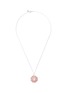 Main View - Click To Enlarge - LC COLLECTION JEWELLERY - Diamond 18k rose and white gold cutout pendant necklace
