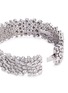 Detail View - Click To Enlarge - ROBERTO COIN - 'Sauvage' diamond 18k white gold bangle