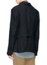 Back View - Click To Enlarge - UMA WANG - 'Jiri' linen soft blazer