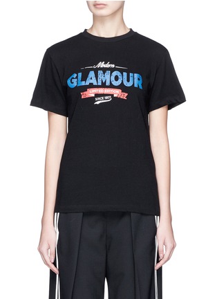 Main View - Click To Enlarge - 73437 - 'Modern Glamour' print T-shirt