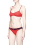 Figure View - Click To Enlarge - SOLID & STRIPED - 'The Rachel' belted bikini bottoms