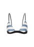 Main View - Click To Enlarge - SOLID & STRIPED - 'Morgan' stripe triangle bikini top