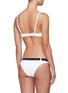 Back View - Click To Enlarge - SOLID & STRIPED - 'The Rachel' ribbed bikini top
