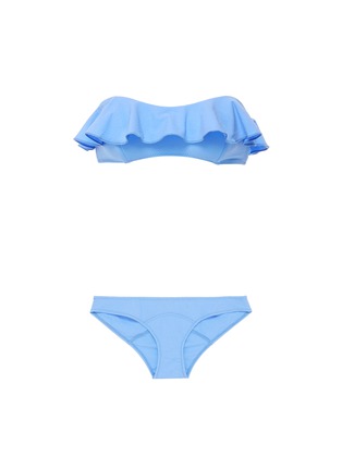 Main View - Click To Enlarge - LISA MARIE FERNANDEZ - Natalie' flounce bikini set