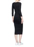 Back View - Click To Enlarge - JAMES PERSE - V-neck jersey midi dress