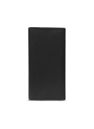 Main View - Click To Enlarge - VALEXTRA - Leather vertical wallet – Black