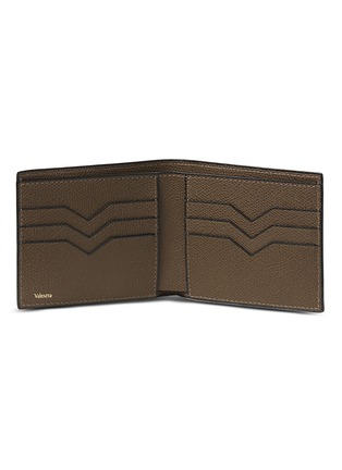  - VALEXTRA - Leather bifold wallet – Brown