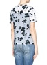 Back View - Click To Enlarge - TORY BURCH - 'Gabriel' floral print and stripe T-shirt