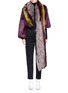 Main View - Click To Enlarge - DRIES VAN NOTEN - 'Ferry' asymmetric cropped faux fur jacket