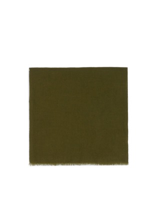 Main View - Click To Enlarge - JANAVI - 'Supreme Natural' cashmere twill scarf
