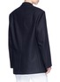 Back View - Click To Enlarge - DRIES VAN NOTEN - 'Remingo' wool blend melton suiting jacket