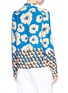 Back View - Click To Enlarge - DRIES VAN NOTEN - 'Cakung' floral geometric print crepe shirt