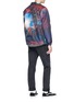 Figure View - Click To Enlarge - STEREO VINYLS - Galaxy print coach jacket
