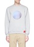 Main View - Click To Enlarge - STEREO VINYLS - Neptune print sweatshirt