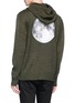 Back View - Click To Enlarge - STEREO VINYLS - Moon appliqué knit hoodie