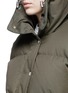 Detail View - Click To Enlarge - RAG & BONE - 'Leonard' lace-up outseam hooded down puffer coat
