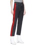 Front View - Click To Enlarge - RAG & BONE - 'Straight' stripe outseam jeans
