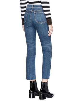 Back View - Click To Enlarge - RAG & BONE - '10 Inch Stovepipe' wide leg jeans