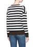 Back View - Click To Enlarge - RAG & BONE - 'June' stripe knit sweater