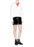 Figure View - Click To Enlarge - RAG & BONE - 'Racer' patent leather skirt