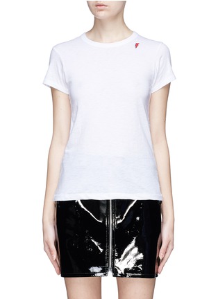 Main View - Click To Enlarge - RAG & BONE - Thunderbolt embroidered T-shirt