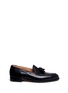 Main View - Click To Enlarge - FOSTER & SON - 'Matisse' tassel calfskin leather loafers