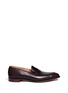 Main View - Click To Enlarge - FOSTER & SON - 'Aston' calfskin leather penny loafers