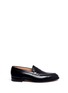Main View - Click To Enlarge - FOSTER & SON - 'Monet' calfskin leather penny loafers
