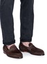 Figure View - Click To Enlarge - FOSTER & SON - 'Monet' suede penny loafers