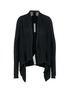 Main View - Click To Enlarge - RICK OWENS  - 'Medium Wrap' cashmere open front cardigan