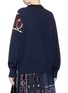 Back View - Click To Enlarge - SACAI - Bandana embroidered wool sweater