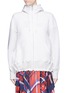 Main View - Click To Enlarge - SACAI - Oversized zip hoodie