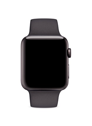 Main View - Click To Enlarge - APPLE - Apple Watch Series 3 GPS 38mm – Space Grey Aluminium/Black