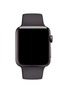 Main View - Click To Enlarge - APPLE - Apple Watch Series 3 GPS 38mm – Space Grey Aluminium/Grey