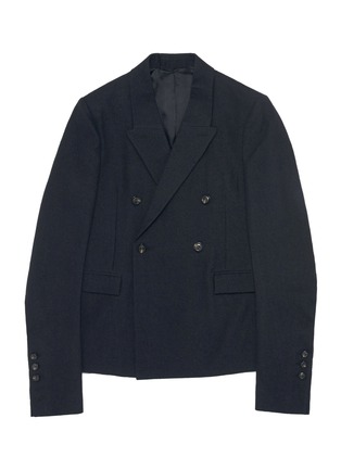 Main View - Click To Enlarge - RICK OWENS  - Cropped soft blazer