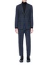 Main View - Click To Enlarge - DRIES VAN NOTEN - 'Kline' check plaid wool twill suit
