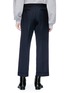 Back View - Click To Enlarge - DRIES VAN NOTEN - 'Penn' cropped wool twill pants