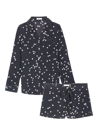 Main View - Click To Enlarge - EQUIPMENT - 'Lillian' star print silk crepe pyjama set