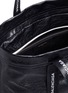 Detail View - Click To Enlarge - BALENCIAGA - 'Carry' north south small lambskin leather tote bag