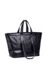 Detail View - Click To Enlarge - BALENCIAGA - 'Carry Shopper' small leather bag